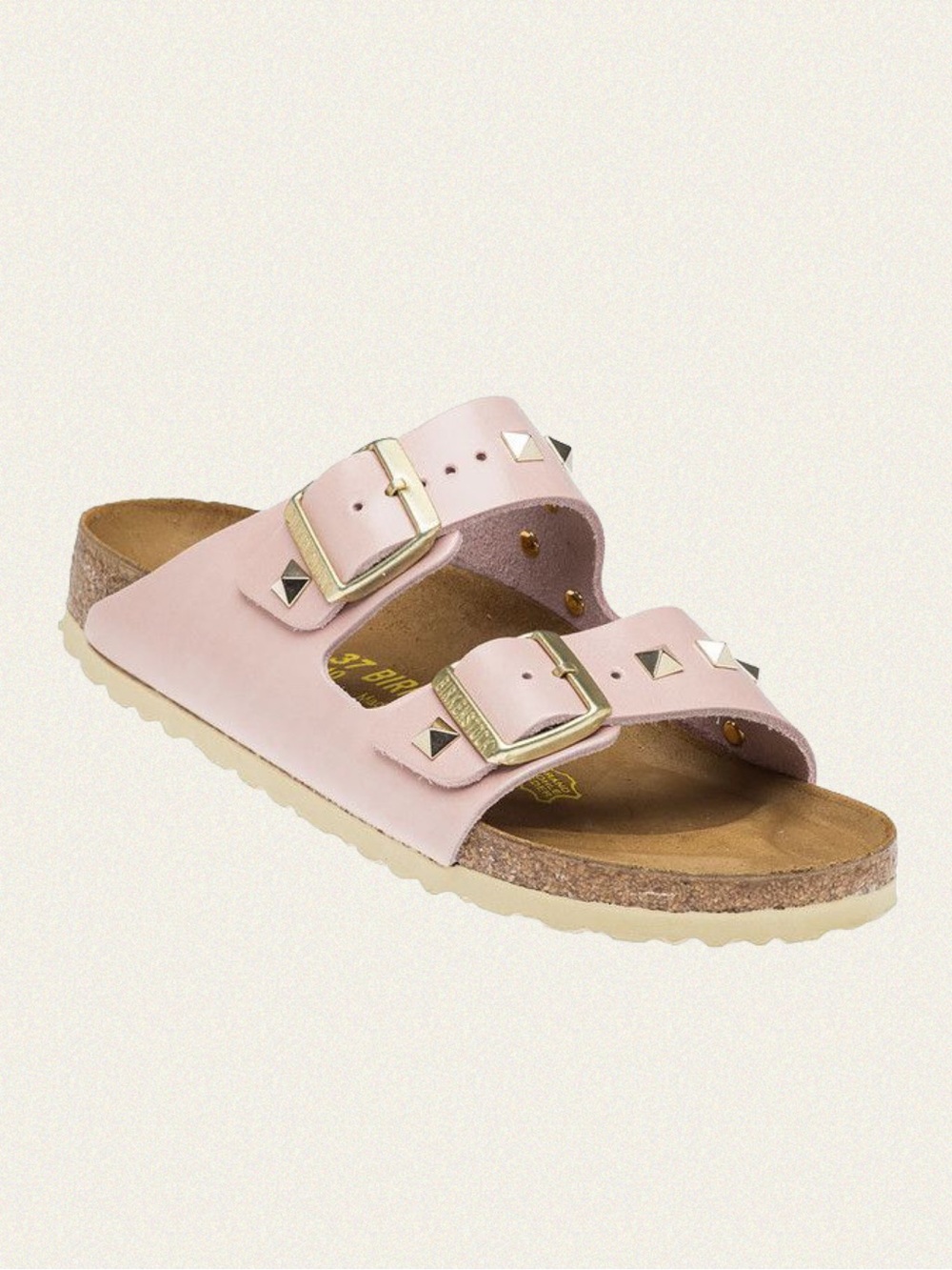 Birkenstock Arizona Rose Studded Sandals